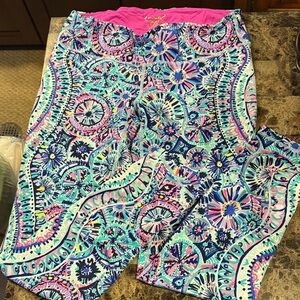 Lilly Pulitzer Multicolor Patterned Leggings